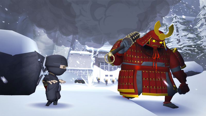 Illustration for article titled Snowbound Mini Ninja Screens